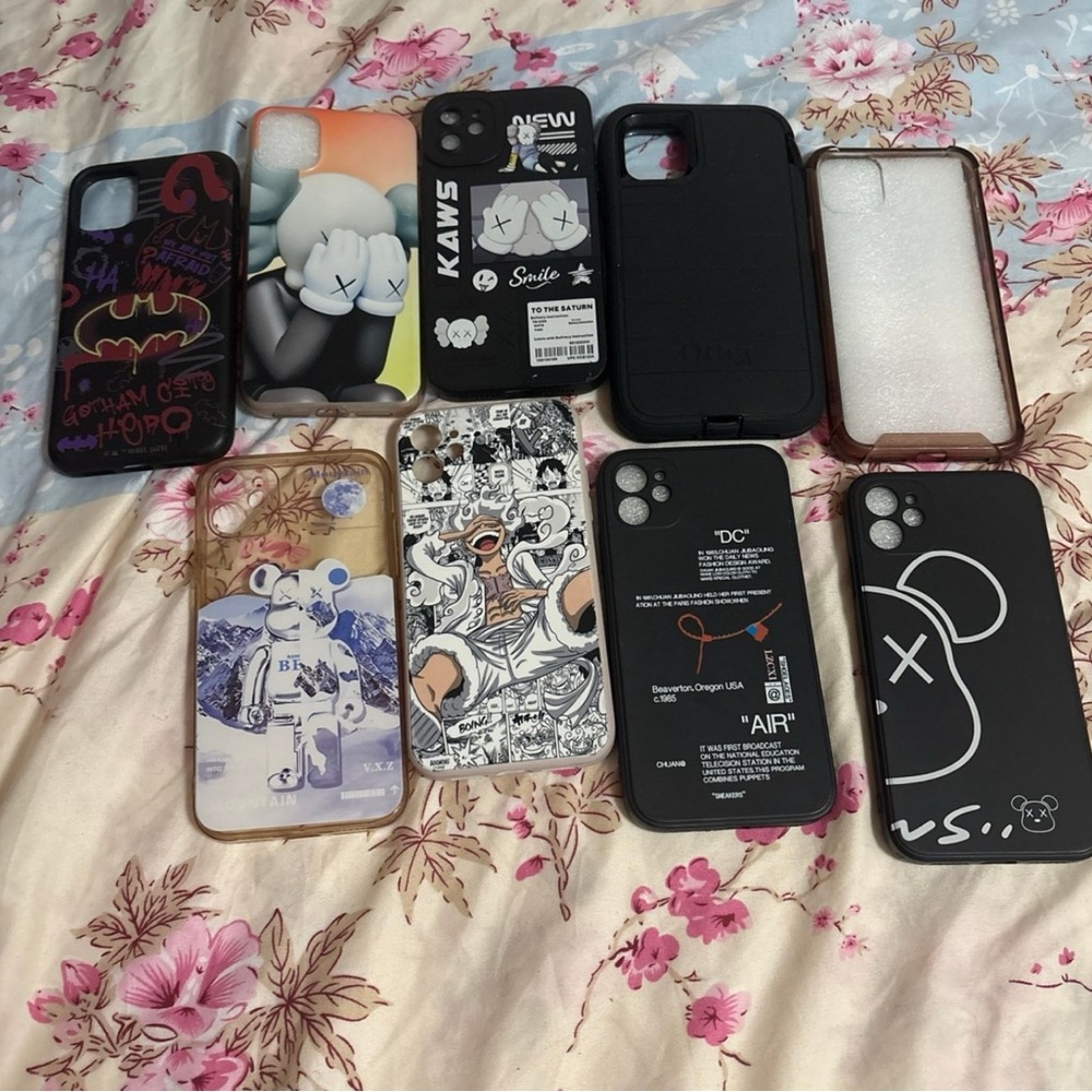 Stylish Black and White Phone Case